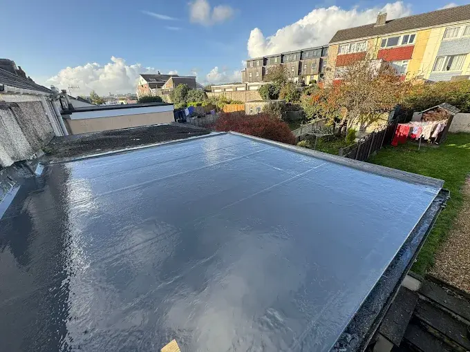 Roof repair work in Devon
